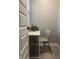 Small home office featuring a white desk, comfortable chair, and natural light at 8876 Boylan Pl, Pendleton, IN 46064