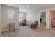 A bright bonus room with plush carpeting and ample natural light at 918 Cass Dr, Franklin, IN 46131