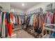 Walk-in closet with plenty of storage space for clothes, shoes and accessories at 918 Cass Dr, Franklin, IN 46131