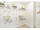 Walk-in closet with wire shelving and ample storage space at 9351 Abner St, McCordsville, IN 46055