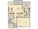 Spacious floor plan featuring an open-concept layout, Primary suite, and covered patio at 9387 Abner St, McCordsville, IN 46055