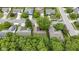 A lovely neighborhood featuring tree-lined streets and well-spaced homes, offering a blend of community and personal space at 975 Atir Ln, Greenfield, IN 46140
