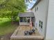 Backyard view of a deck and screened porch extending living to the outside at 10501 Greenway Dr, Fishers, IN 46037