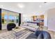Open-concept living space blending the living room and kitchen with stylish furnishings and natural light at 13406 Vickery Ridge Dr, Fishers, IN 46037