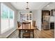 Cozy dining area with bright natural light and stylish decor at 158 Handley St, Indianapolis, IN 46222