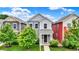 Charming two-story home with well-manicured lawn and inviting front porch at 158 Handley St, Indianapolis, IN 46222