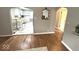 Open-concept view of the living room and kitchen at 1722 Dawson St, Indianapolis, IN 46203