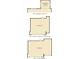 Optional morning room layout, with dimensions, and adjoining space at 19812 Moorpark Lndg, Noblesville, IN 46062