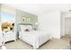 Inviting bedroom with a neighborhood view, enhanced by natural light and cozy, decorative elements at 3152 Glasgow Pl, Danville, IN 46122