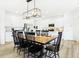 Contemporary kitchen featuring stainless steel appliances, ample white cabinetry, and an eat-in island at 3152 Glasgow Pl, Danville, IN 46122