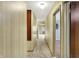 Hallway with carpet flooring leading to multiple rooms at 3215 E Edgewood Ave, Indianapolis, IN 46227