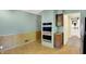 Spacious kitchen featuring built-in oven and stainless steel appliances at 3215 E Edgewood Ave, Indianapolis, IN 46227