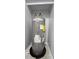 Close up of the gray water heater at 3305 E 30Th St, Indianapolis, IN 46218