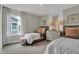 Comfortable bedroom features two twin beds with soft lighting and plush accents at 3449 Glasgow Pl, Danville, IN 46122
