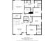 Second floor layout displays bedrooms, bathrooms, laundry, and the billiard room, with labeled dimensions at 442 Mozart Dr, Greenfield, IN 46140