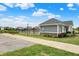 Community pool with a spacious parking area and lush landscaping, perfect for summer relaxation at 442 Mozart Dr, Greenfield, IN 46140
