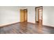 Empty bedroom featuring entryways to other rooms at 6580 N Us Highway 31, Whiteland, IN 46184