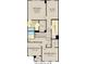 Second floor plan featuring an owner's suite, 2 bedrooms, 2 baths, laundry room and loft at 6675 Halsey St, Zionsville, IN 46077