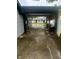 The house has a very wet carport and backyard at 9527 Pepperidge Dr, Indianapolis, IN 46235