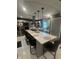 Beautiful kitchen featuring a large island, stainless steel appliances, and sleek cabinetry at 9527 Pepperidge Dr, Indianapolis, IN 46235