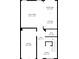 Detailed first floor plan showing dimensions for living room, kitchen, dining area, and garage at 9771 Blue Violet Dr, Noblesville, IN 46060