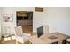 Bright home office with wood desk, comfortable chairs, and stylish decor at 987 Oak Terrace Rd, Westfield, IN 46074