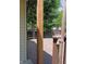 View of a backyard from the raised porch at 1008 E 61St St, Indianapolis, IN 46220