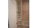 Tiled shower space with an open shelf at 1008 E 61St St, Indianapolis, IN 46220