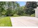 Spacious backyard featuring a large patio area, perfect for outdoor entertaining at 11123 Haverstick Rd, Carmel, IN 46033
