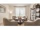 Sitting room featuring a round table surrounded by four cozy chairs at 11552 Buckskin Dr, Zionsville, IN 46077