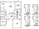 Home floor plan showing multiple bedrooms, kitchen, breakfast area, Gathering room, and 2-car garage at , Noblesville, IN 46060
