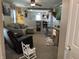 Open living room featuring comfortable seating and modern decor at 1420 Wigwam Ln, Martinsville, IN 46151