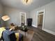 Bright living room with modern furnishings and stylish decor, great for entertaining at 1440 Sycamore St, Columbus, IN 47201