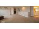 Additional open loft featuring neutral decor, plush carpet, and modern trim at 15675 Myland Dr, Noblesville, IN 46062