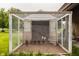 Large chicken coop for poultry in backyard at 1820 N 1100 E, Sheridan, IN 46069