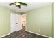 Bright bedroom with ensuite access to hallway and closet at 18967 Mill Grove Dr, Noblesville, IN 46062