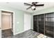 Bedroom featuring built-in shelving and ensuite bathroom access at 18967 Mill Grove Dr, Noblesville, IN 46062