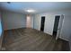 Spacious bedroom with multiple doorways and carpeted flooring at 356 Seabreeze Cir, Avon, IN 46123