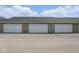 Row of garage doors and parking in front of the building at 3931 Wren Dr, Brownsburg, IN 46112