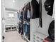 Organized walk-in closet with custom shelving and storage, maximizing space and accessibility at 5264 Veranda Dr, Noblesville, IN 46062