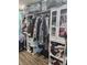 Walk-in closet featuring custom shelving and ample storage space at , Lebanon, IN 46052