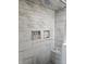 Bathroom featuring modern tile in shower and niche at , Lebanon, IN 46052