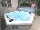 Luxurious hot tub with crystal-clear water, offering a relaxing and rejuvenating experience at 7823 Ashtree Dr, Indianapolis, IN 46259