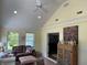 Cozy sunroom with abundant natural light, comfortable seating, and stylish decor at 9510 Copley Dr, Indianapolis, IN 46260