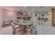 Finished basement with kitchenette, bar area, and space for recreation at 1344 S Fox Paw Dr, New Palestine, IN 46163