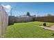 Spacious backyard with lush lawn, wooden privacy fence, and shed at 1421 S New Jersey St, Indianapolis, IN 46225