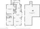 Floorplan shows layout of the house including living room, bedroom, kitchen, and basement at 1421 S New Jersey St, Indianapolis, IN 46225