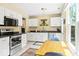 Bright kitchen featuring white cabinets and stainless steel appliances at 17841 Grassy Knoll Dr, Westfield, IN 46074