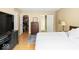 Comfortable main bedroom with ample closet space and ensuite bathroom at 17841 Grassy Knoll Dr, Westfield, IN 46074