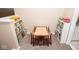 carpeted playroom with books and a wooden table with chairs at 17841 Grassy Knoll Dr, Westfield, IN 46074